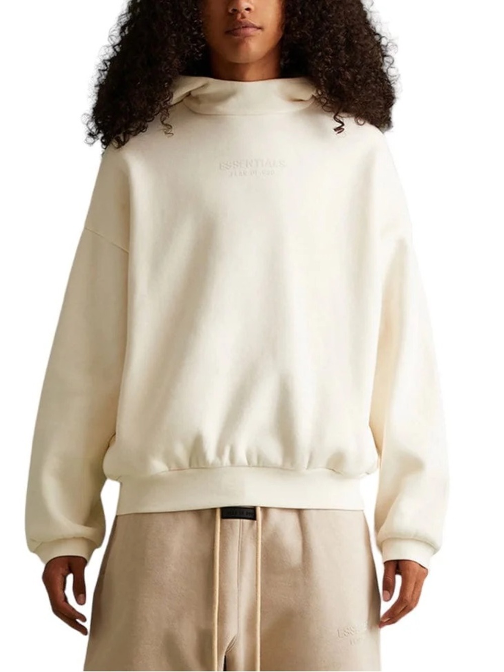 ESSENTIALS Pullover Sweatshirt Hoodie Cloud Dance Size Medium